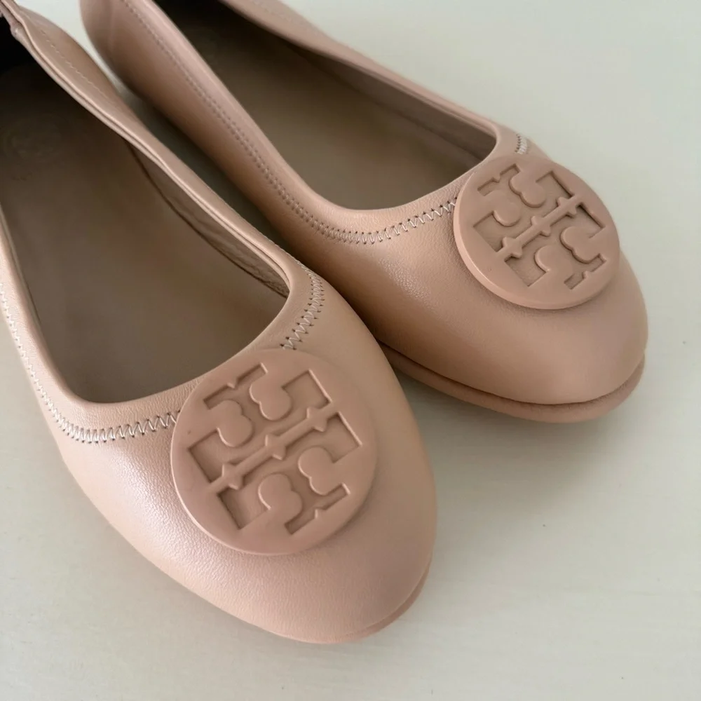 Tory Burch Minnie Travel Ballet Flats 9.5 - Picture 6 of 8